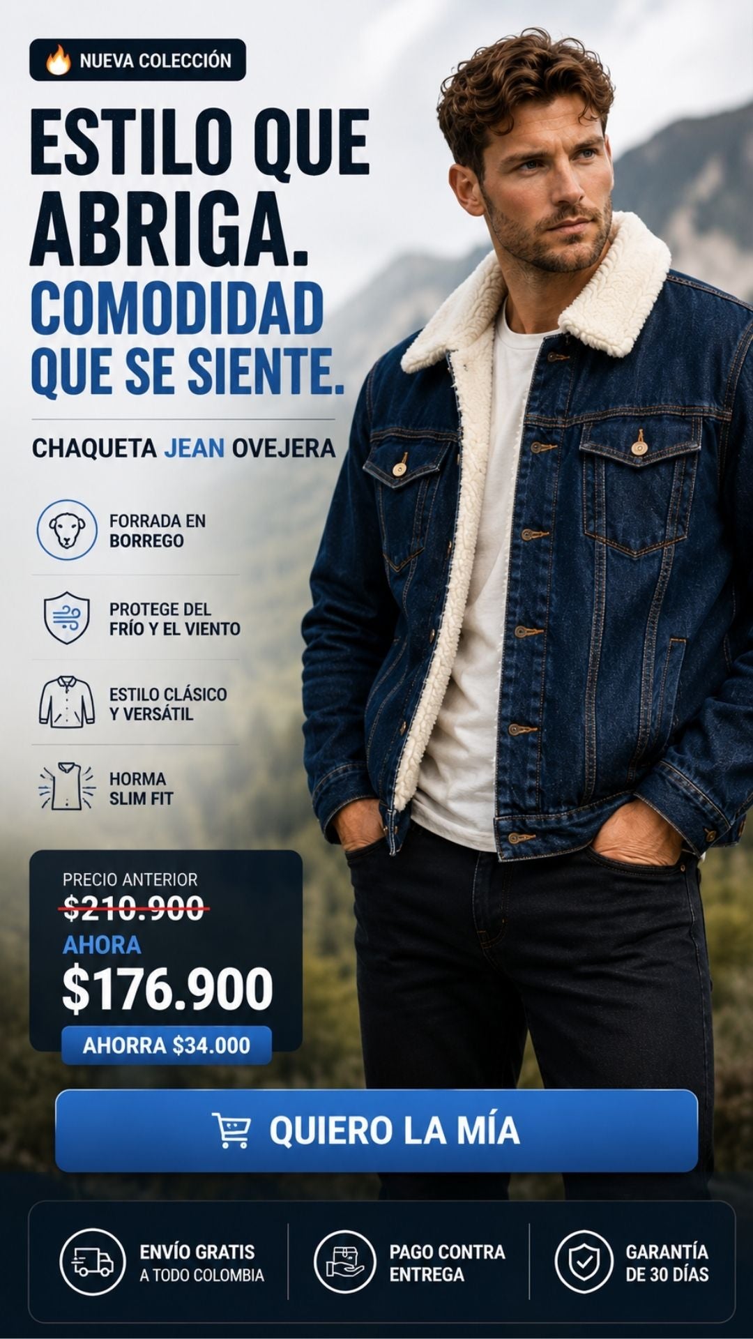 Chaqueta Ovejera Jean