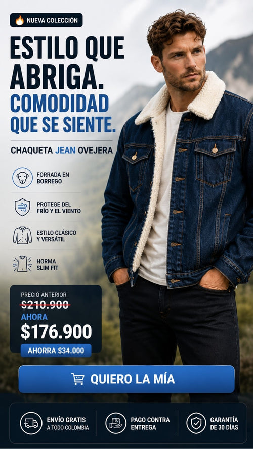 Chaqueta Ovejera Jean