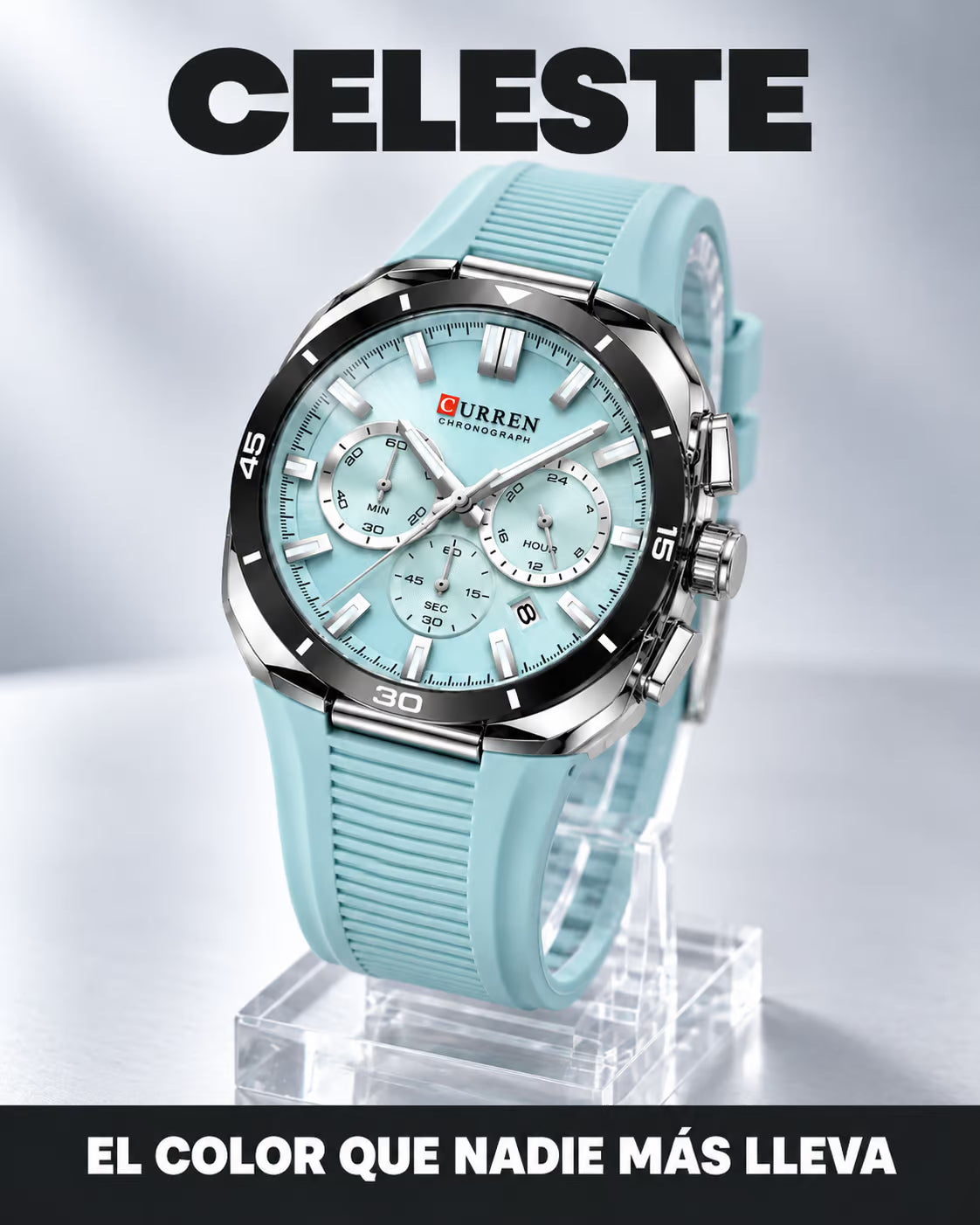 Reloj Curren 8502 — Una pieza que se nota
