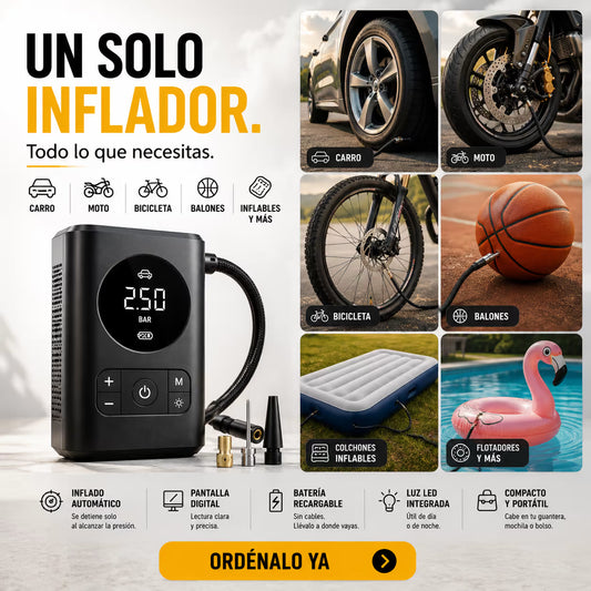 Inflador Compresor de aire